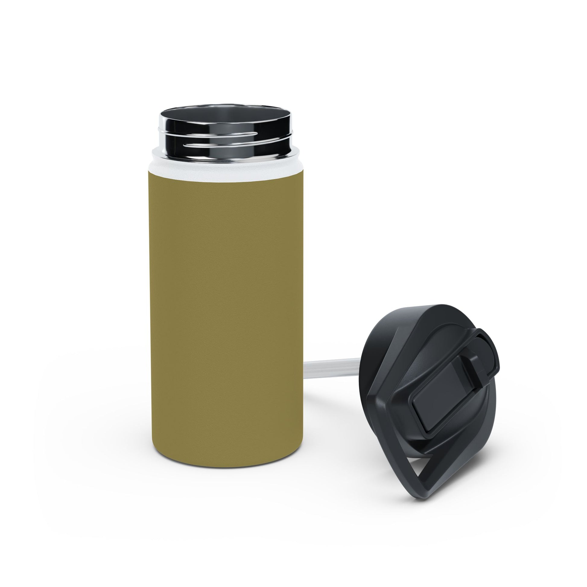 12oz Stainless Steel Water Bottle With Straw - Willow