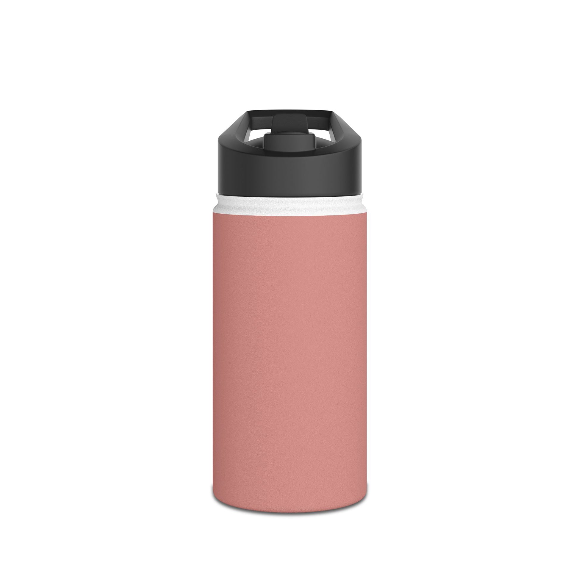 12oz Stainless Steel Water Bottle With Straw - Rose Tan