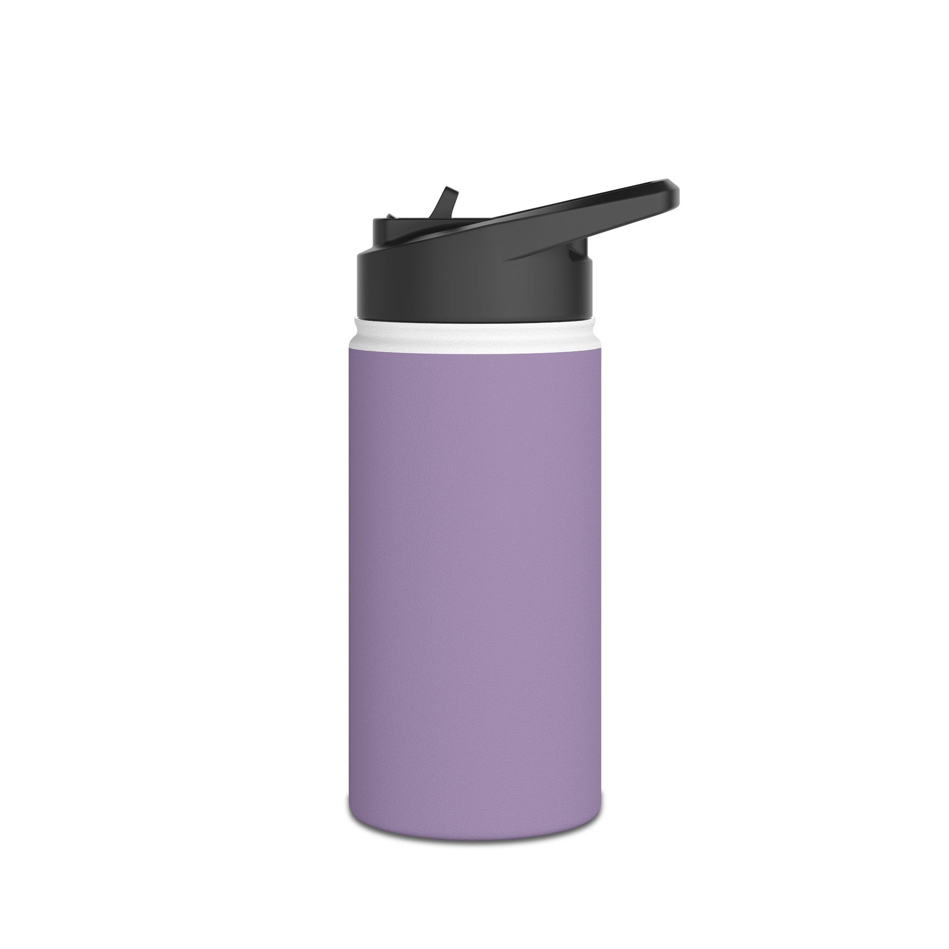 12oz Stainless Steel Water Bottle With Straw - Viola