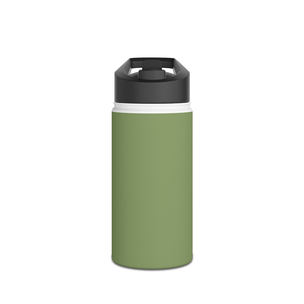 12oz Stainless Steel Water Bottle With Straw - Tendril