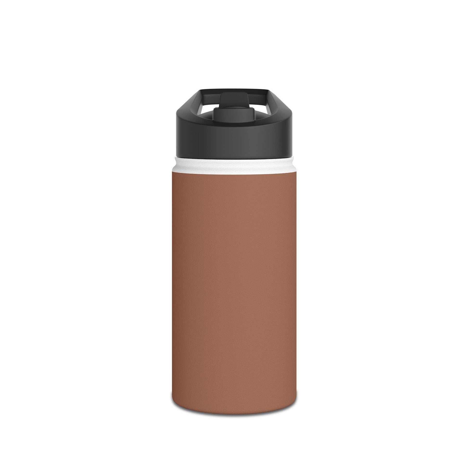 12oz Stainless Steel Water Bottle With Straw - Mocha Mouse