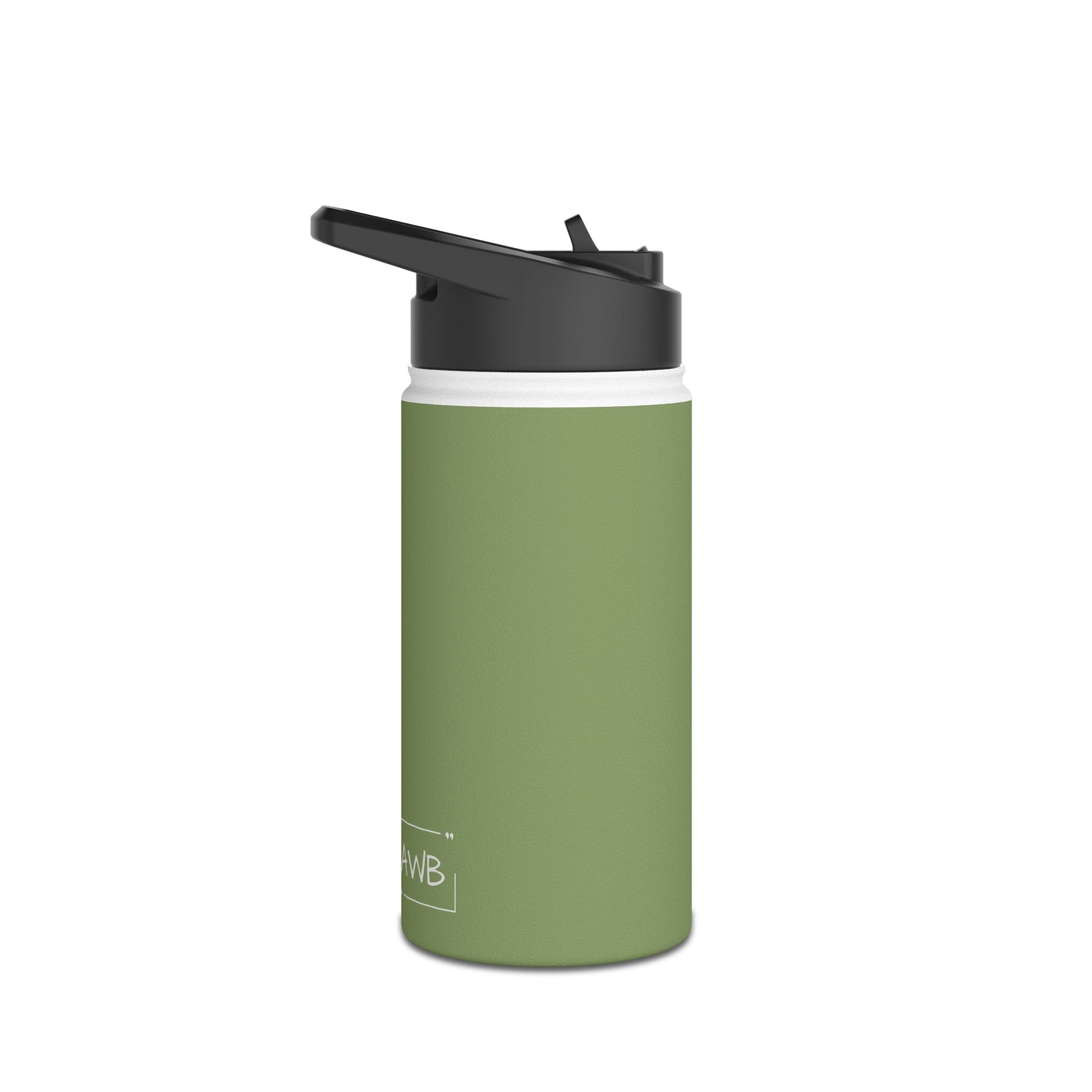 12oz Stainless Steel Water Bottle With Straw - Tendril